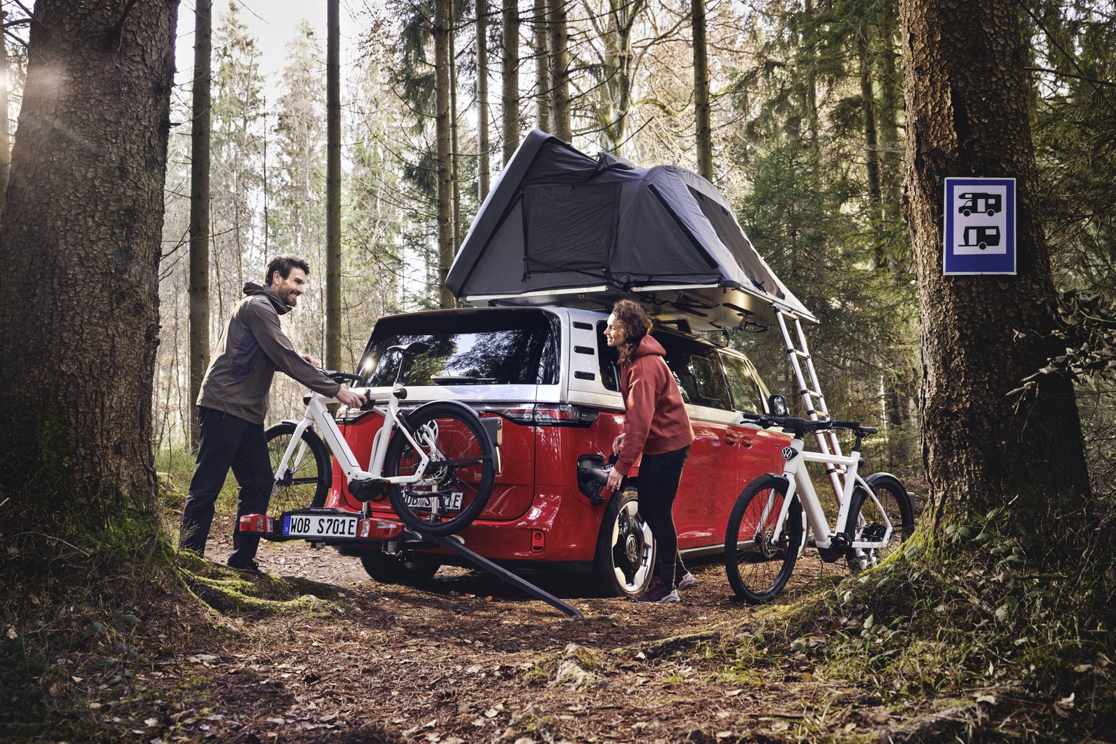 A VW-branded bicycle