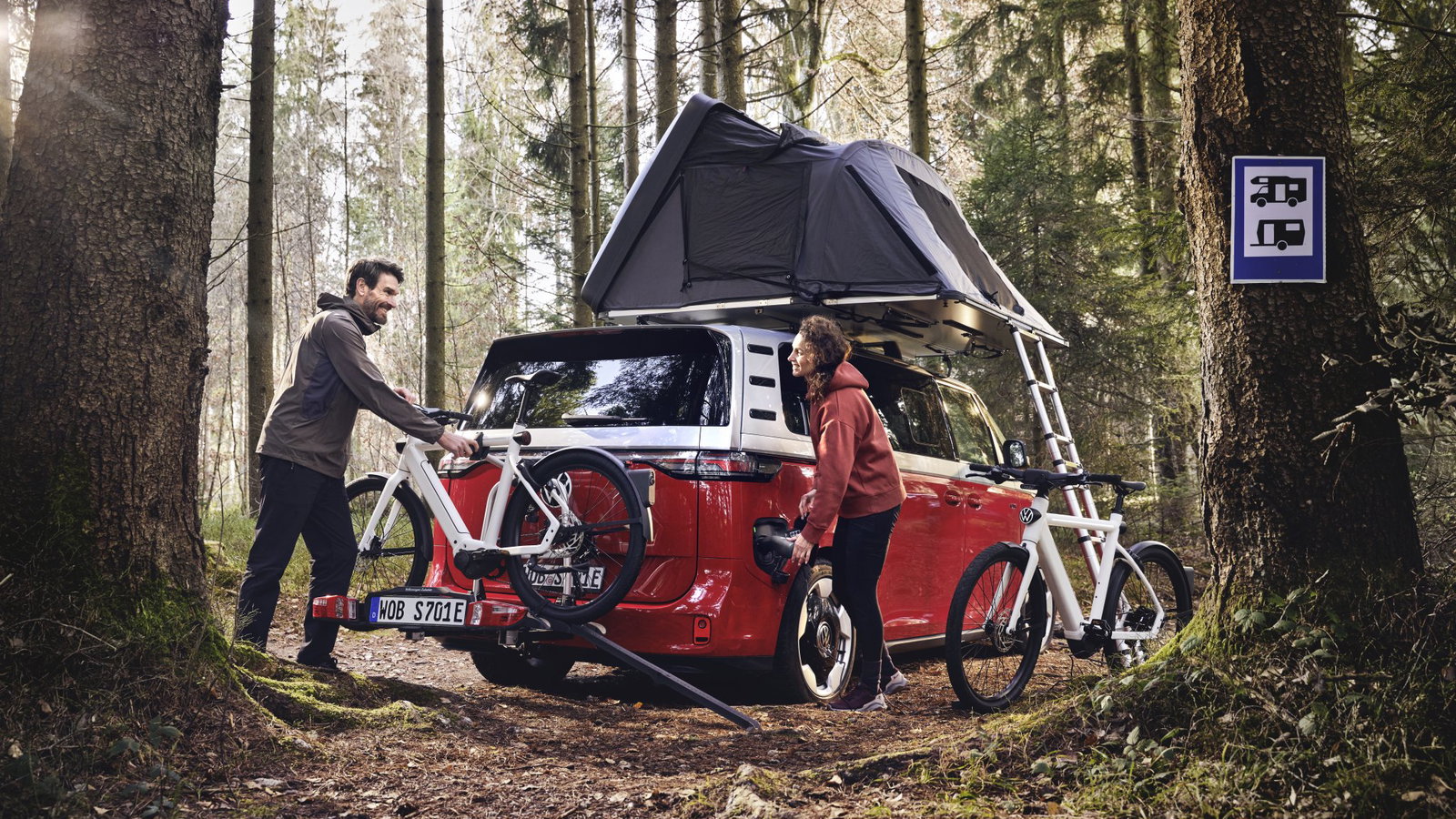 A VW-branded bicycle