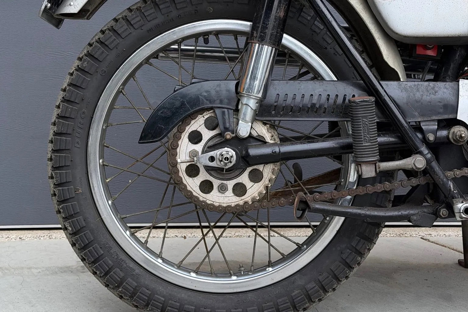 A Honda CL72 Scrambler
