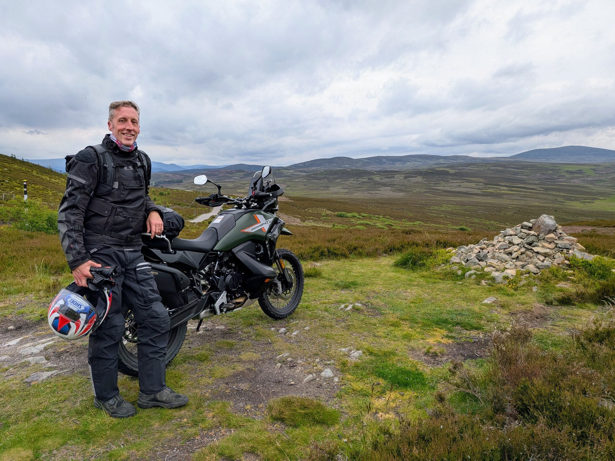 Chris Cope and CFMoto 1000MT-X