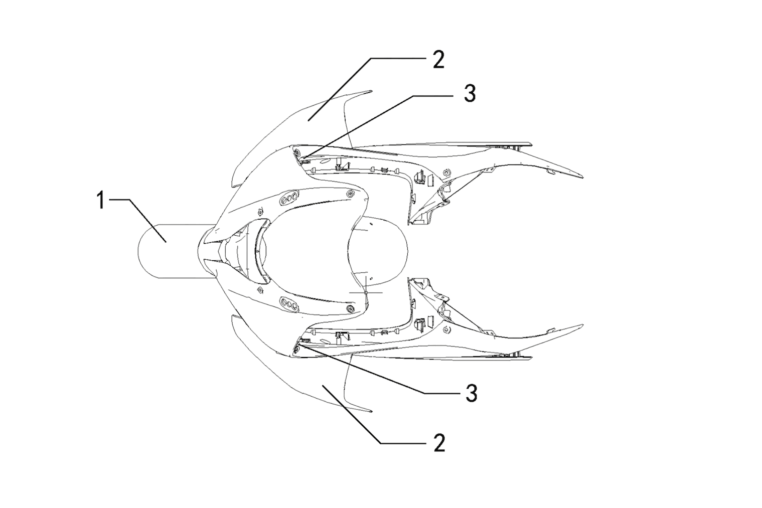 A QJ Motor patent showing movable winglets
