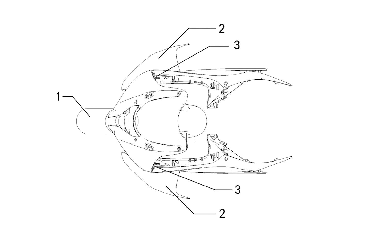 A QJ Motor patent showing movable winglets