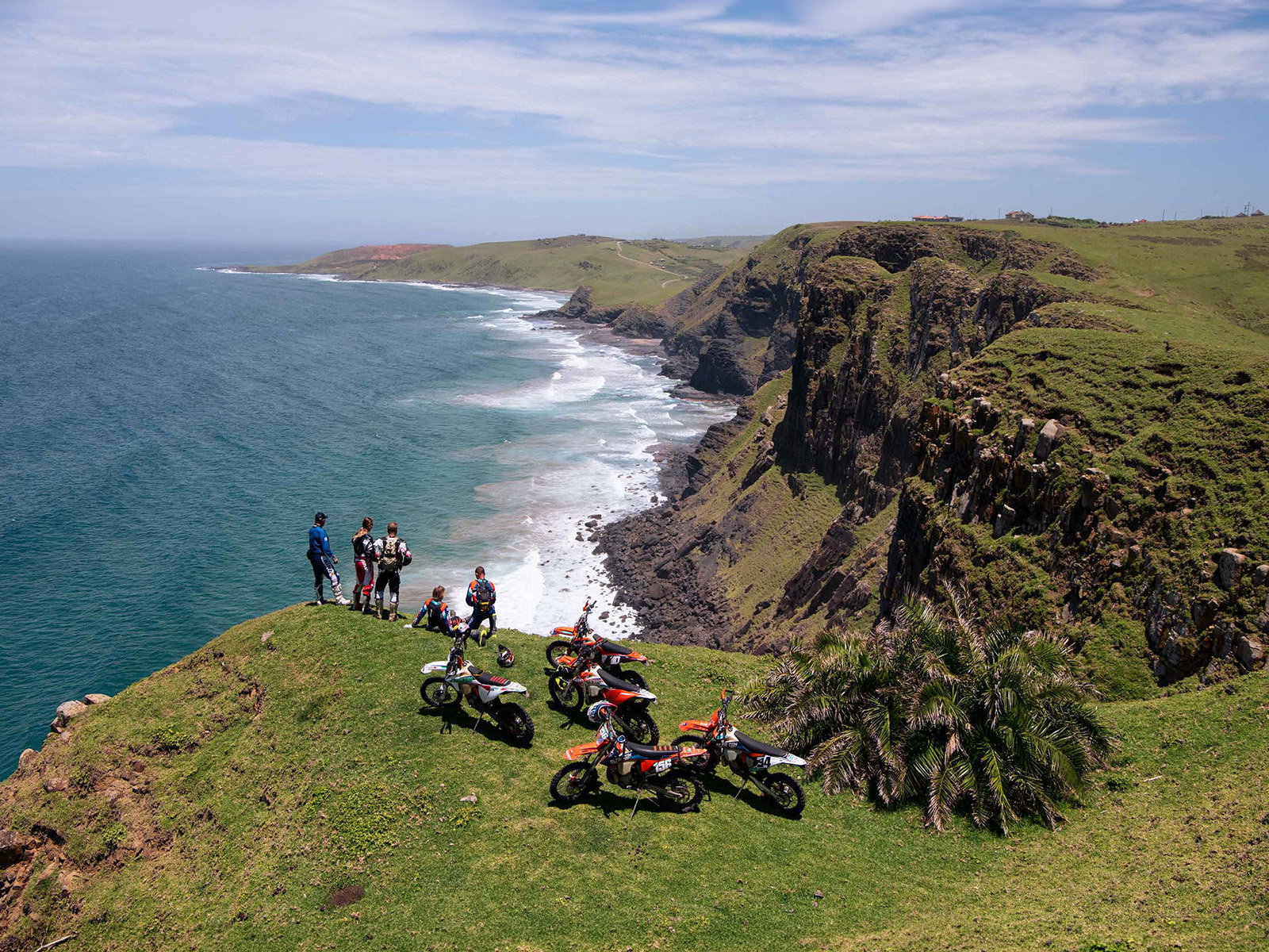 KTM tour in South Africa.