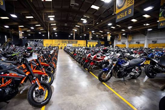 Inside a SuperBike Factory showroom