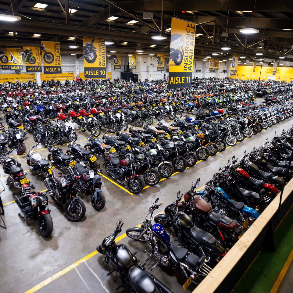 Inside a SuperBike Factory showroom