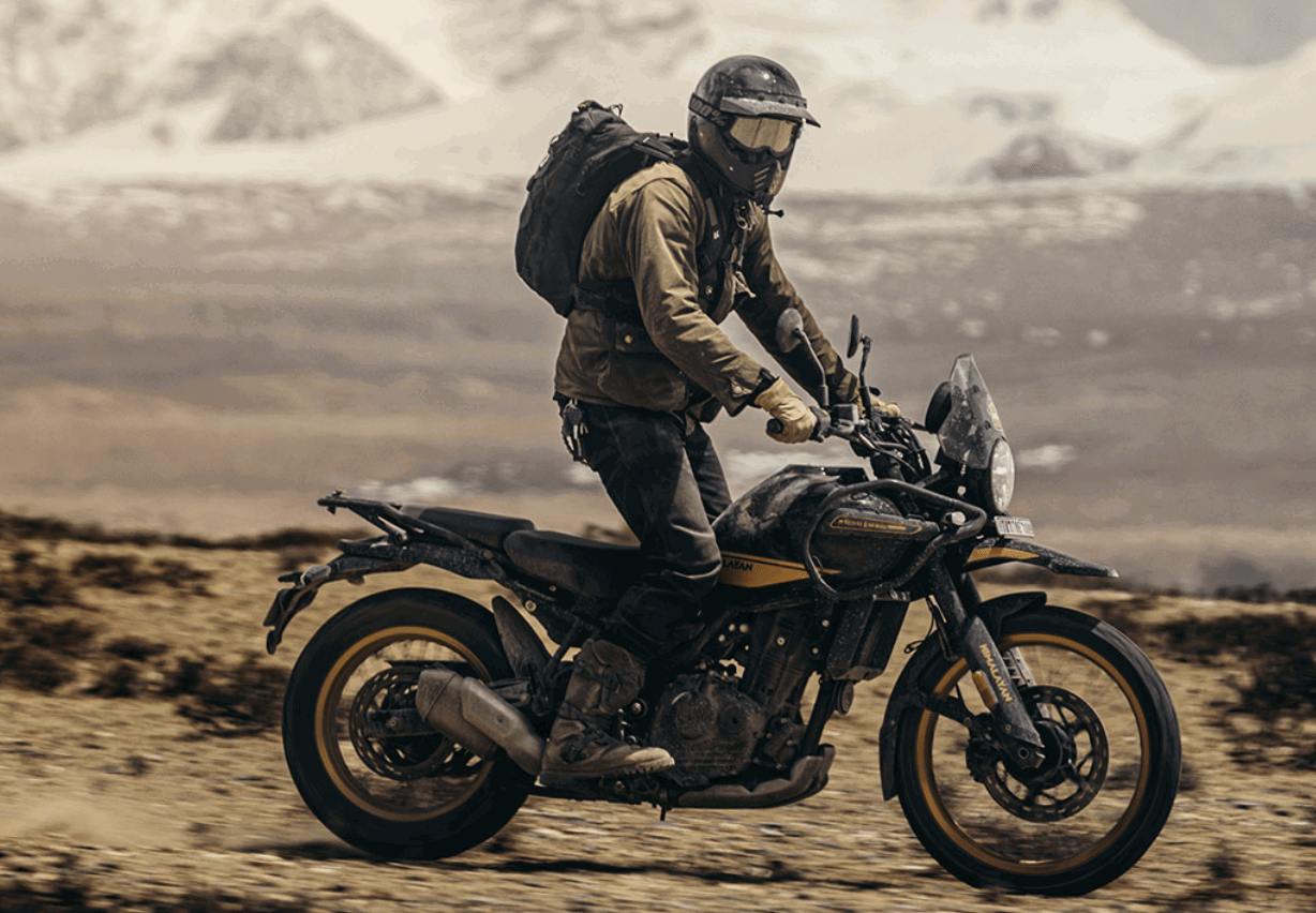 Riding in the Himalayas