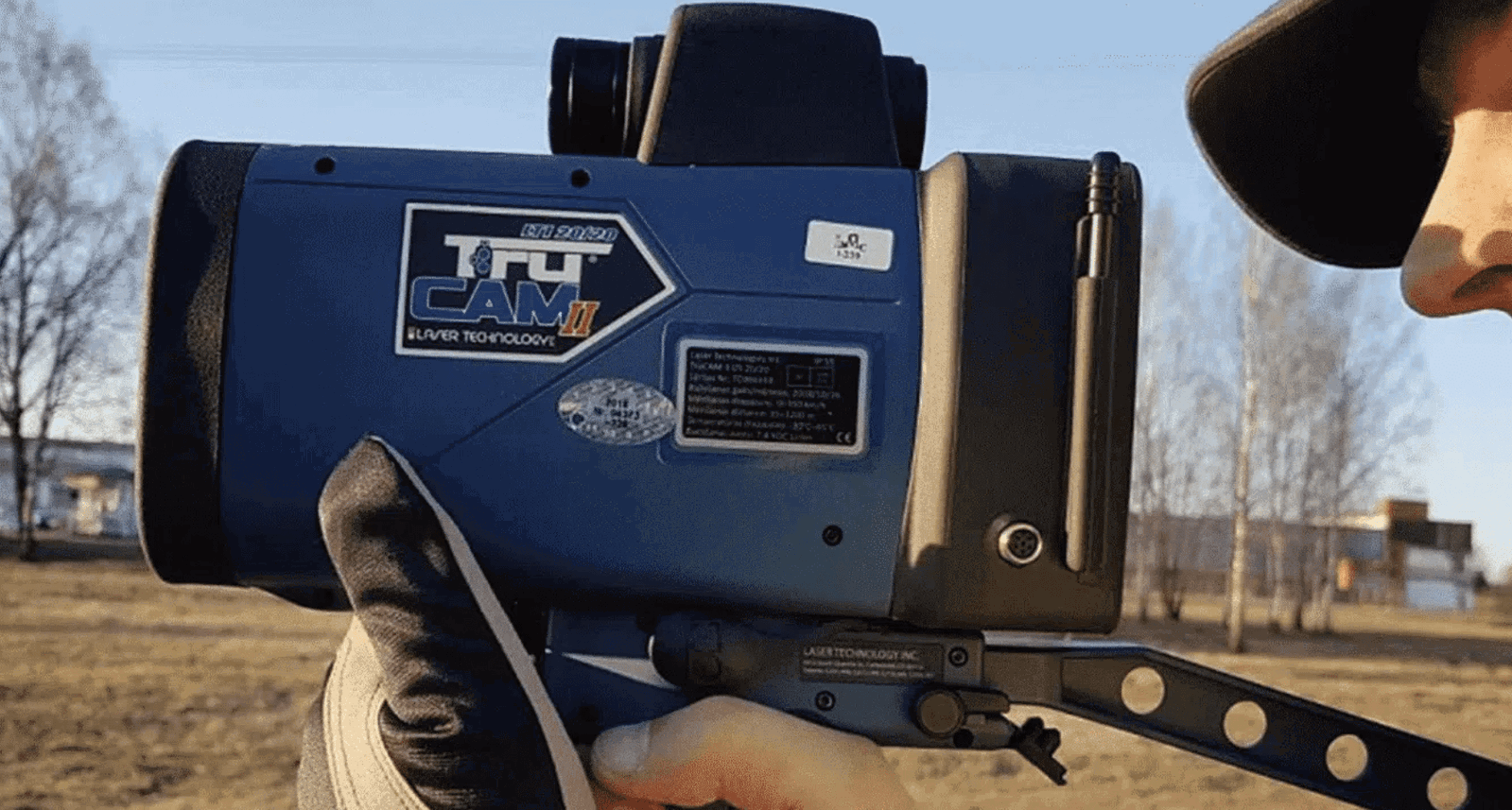 The TruCAM II speed camera - image Laser Tech