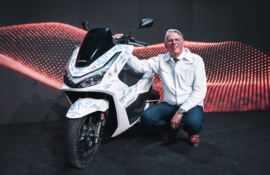 Honda Motor Europe President, Hans De Jaeger.