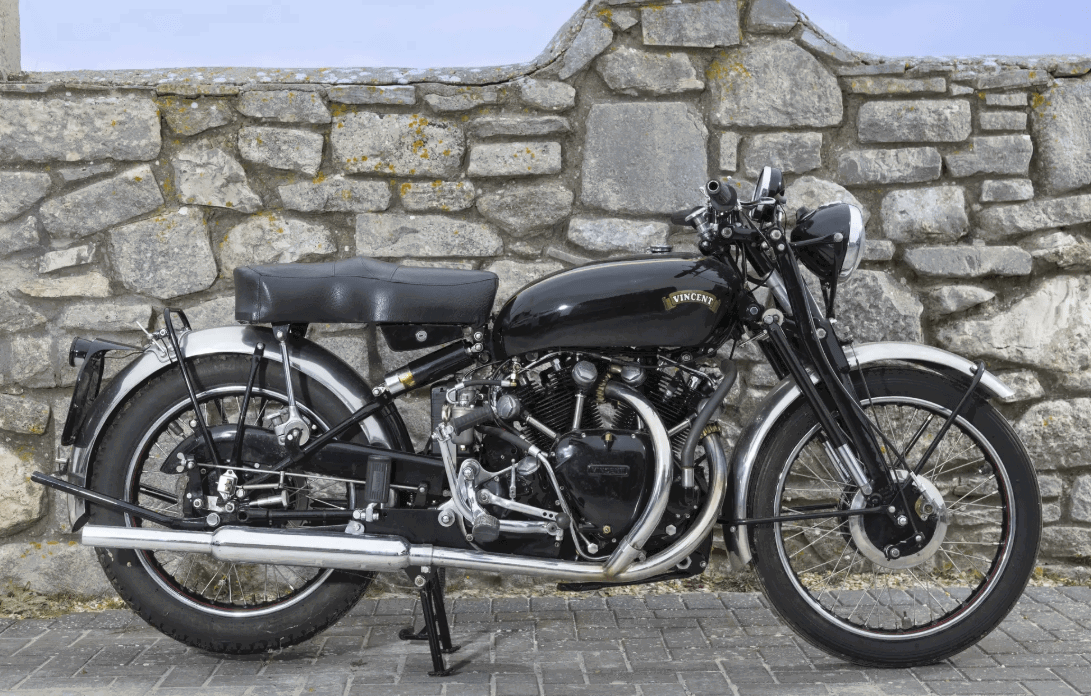 1951 Vincent Series C Black Shadow. Credit: Iconic Auctioneers.