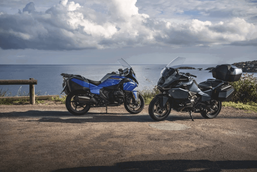 BMW R1300 RT motorcycles.