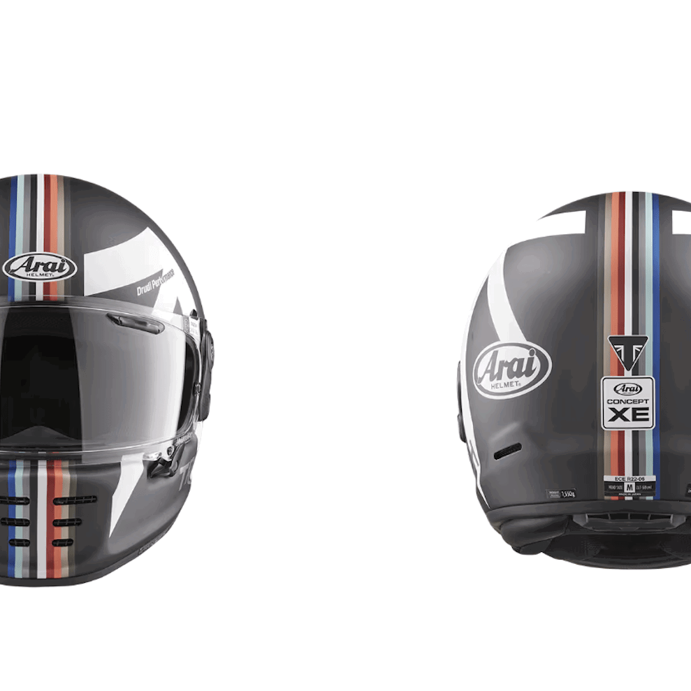 The Triumph X Arai Concept XE