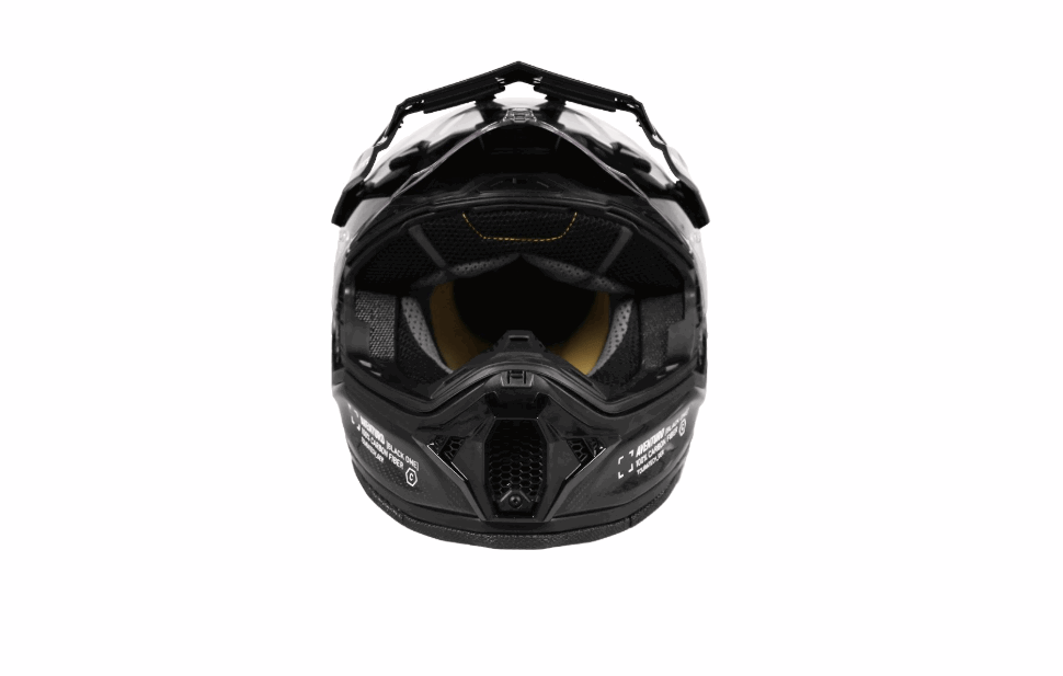 Front view of the new Touratech adventure-based helmet. Credit: Touratech.