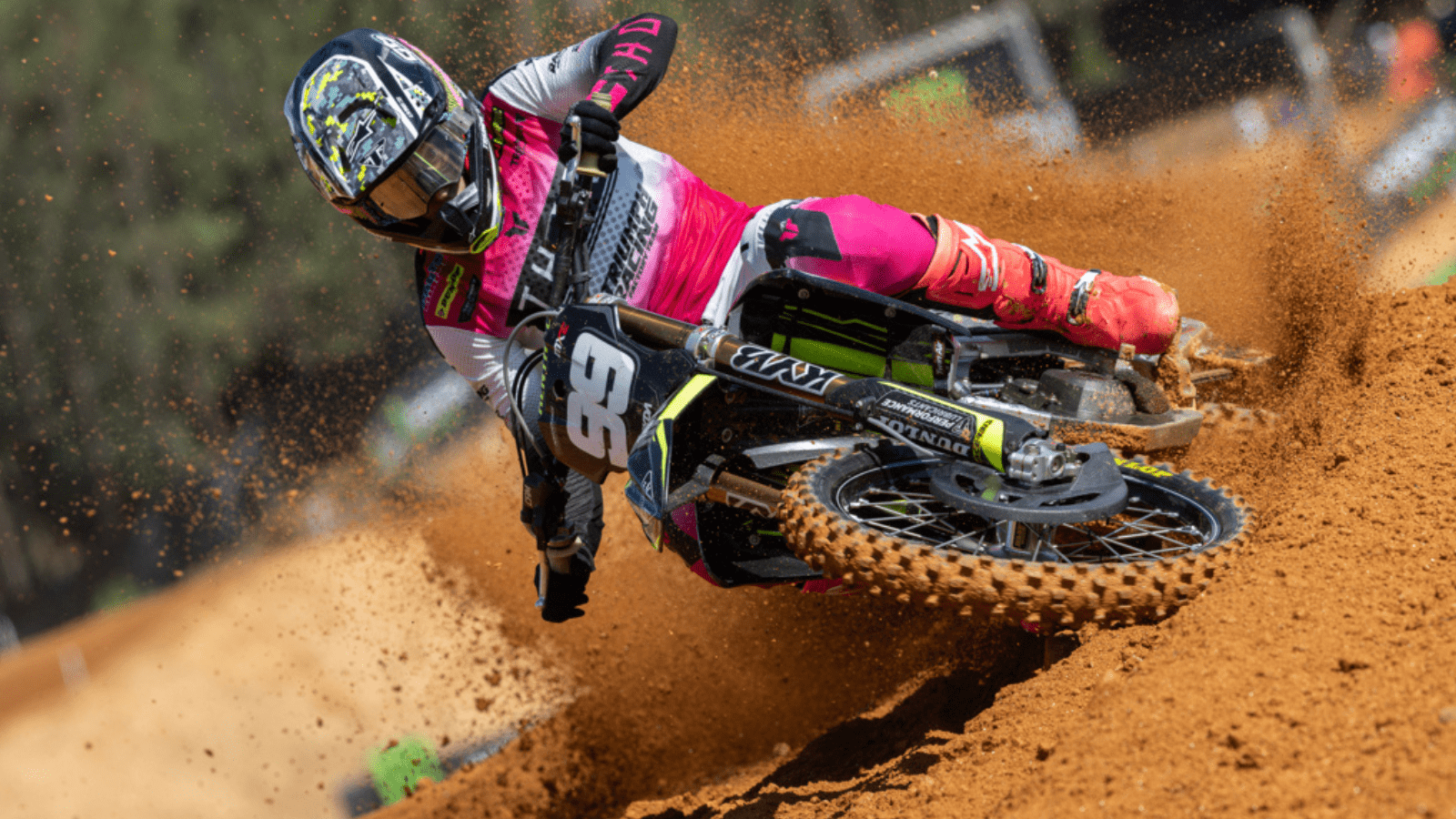 Guillem Farres racing his Triumph TF 250-X in Portugal.