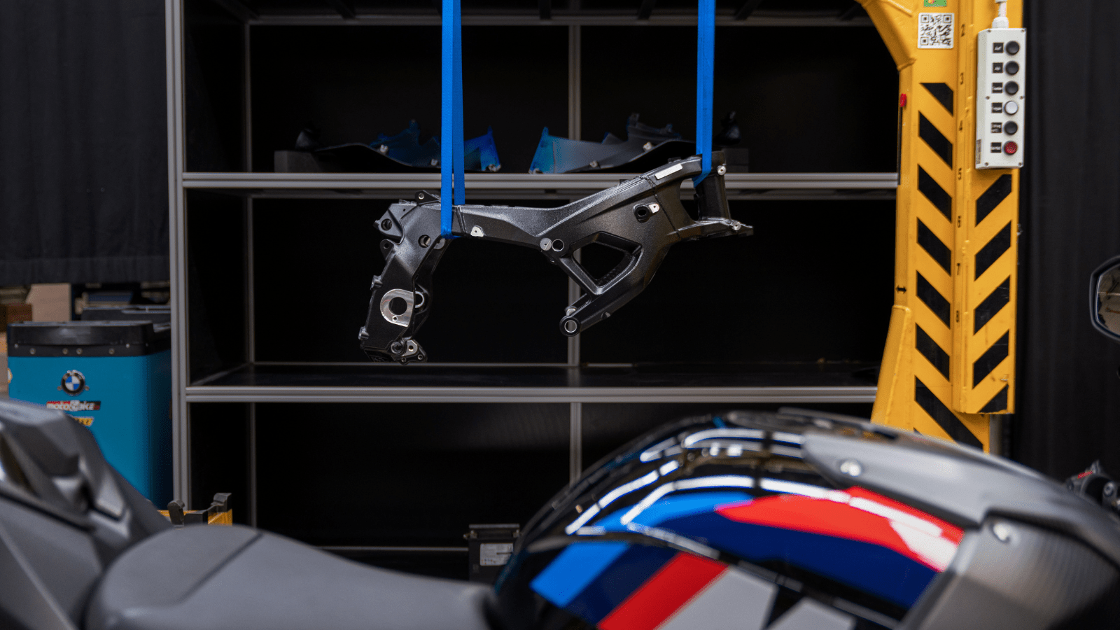 BMW M Motorsport frame for M1000 RR.