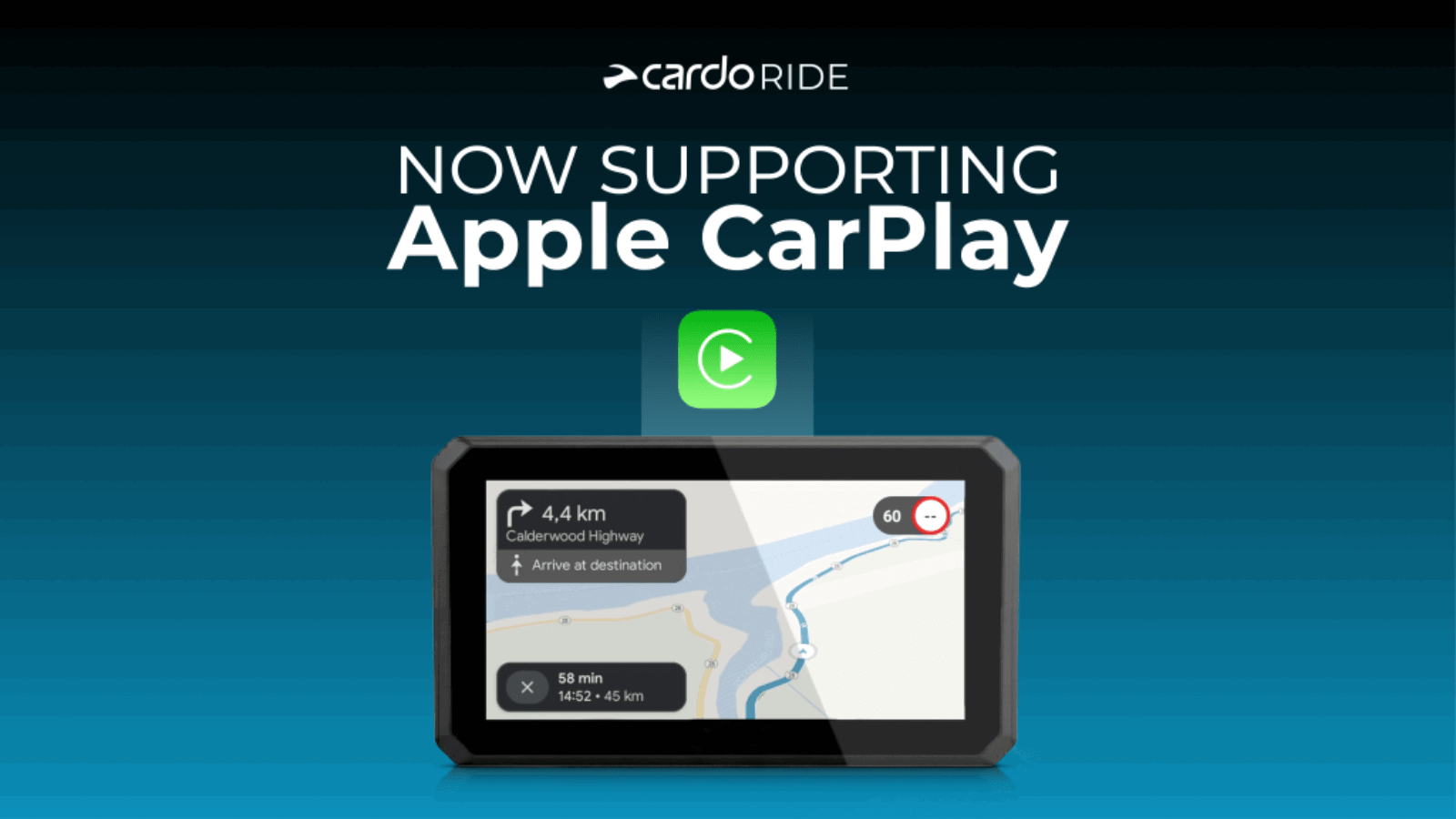 Cardo strikes partnership with Apple.