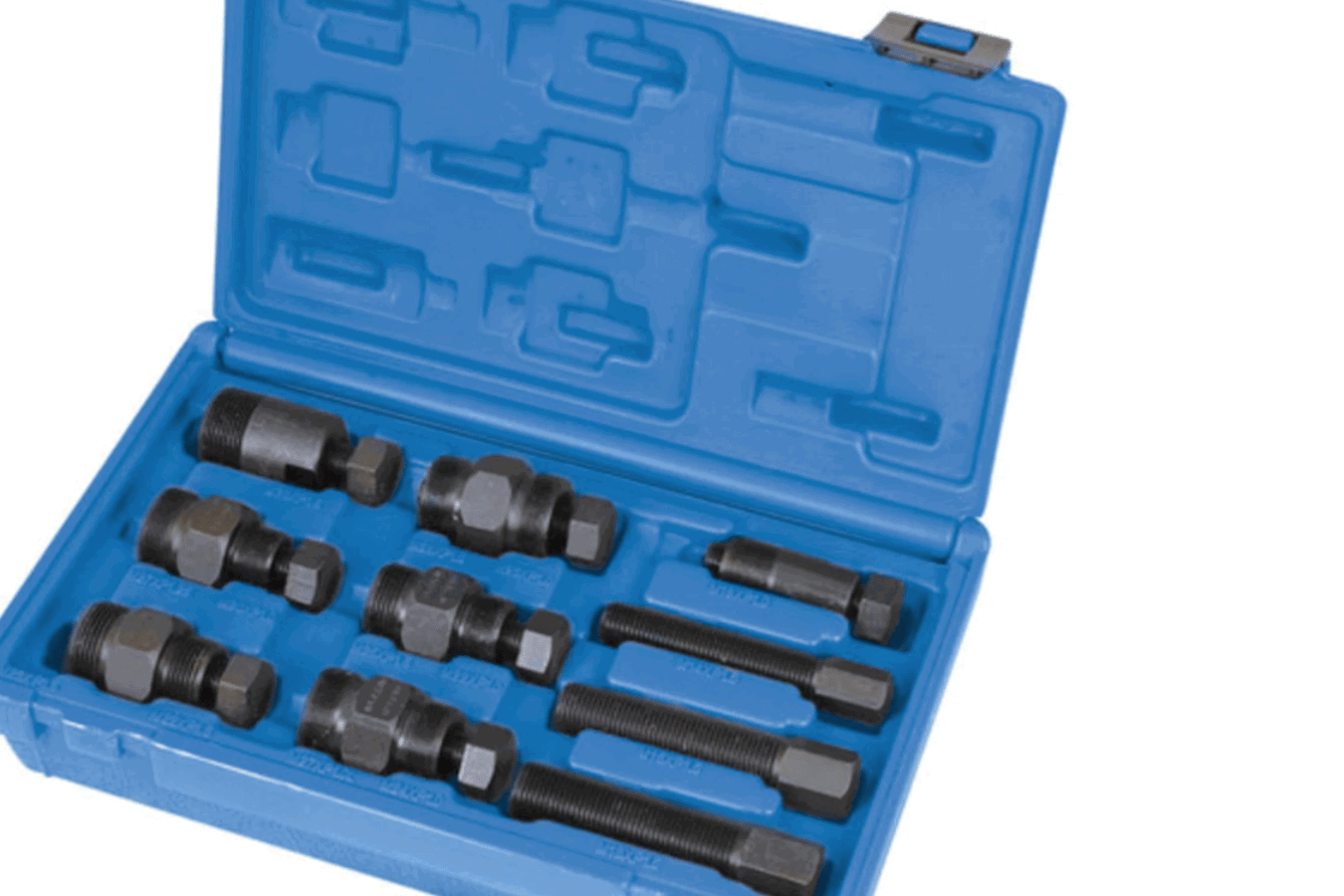 The Laser 4862 Motorcycle Flywheel Puller 10 piece Set from Machine Mart.