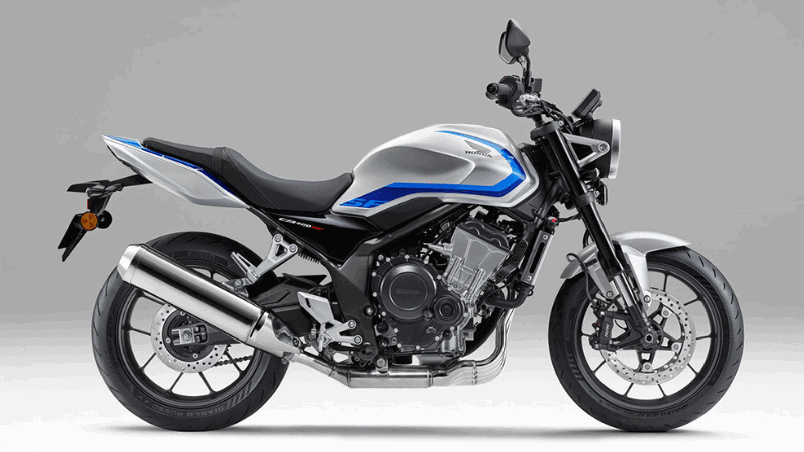 New Honda CB400 Super Four E-Clutch.