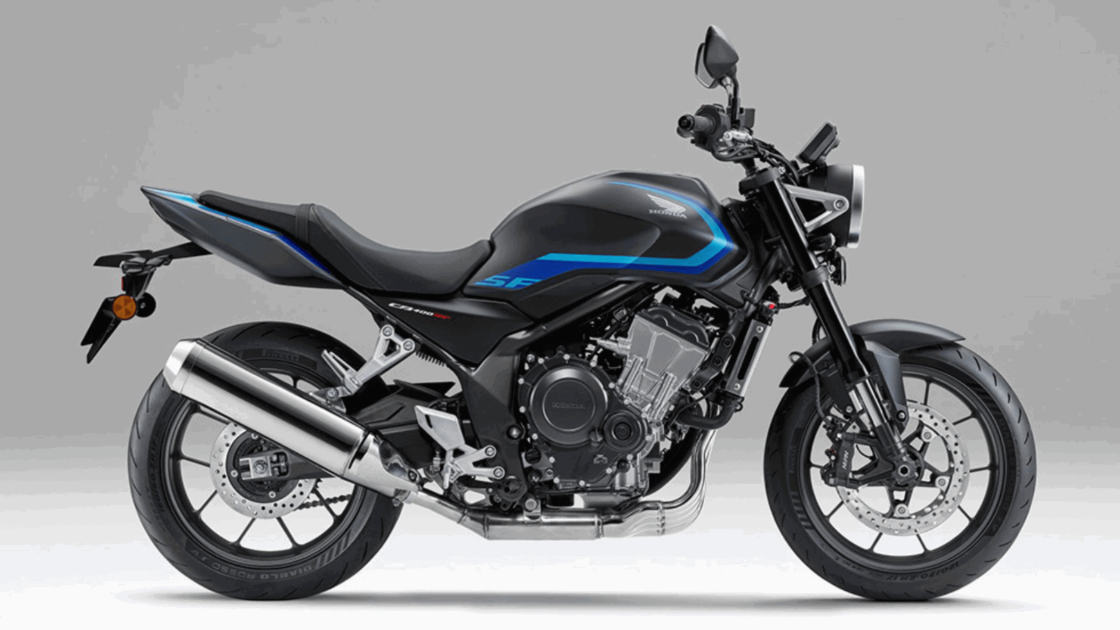New Honda CB400 Super Four E-Clutch as a production-ready model