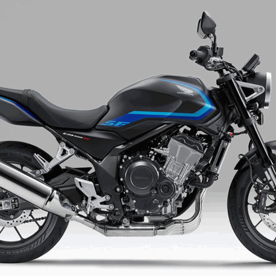 New Honda CB400 Super Four E-Clutch as a production-ready model