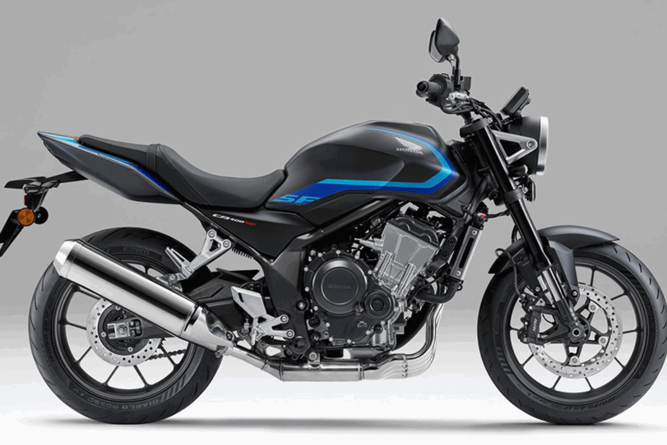 New Honda CB400 Super Four E-Clutch as a production-ready model