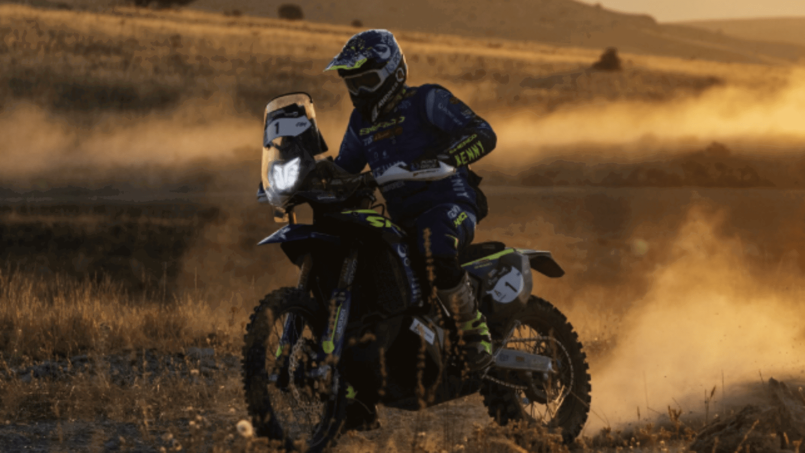Baja Espana-Aragon motorcycle rally. Credit: Baja Spain.