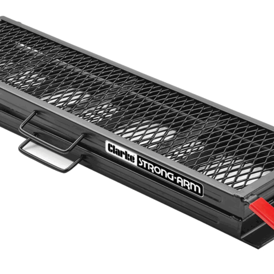 The Clarke CFSR360 Steel Mesh Folding Ramp (360kg).