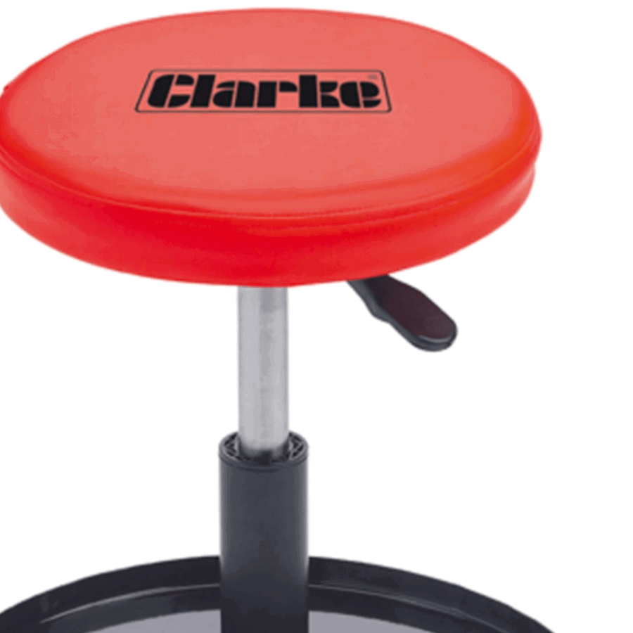 The Clarke CMS2 Height Adjustable Mechanics Seat.