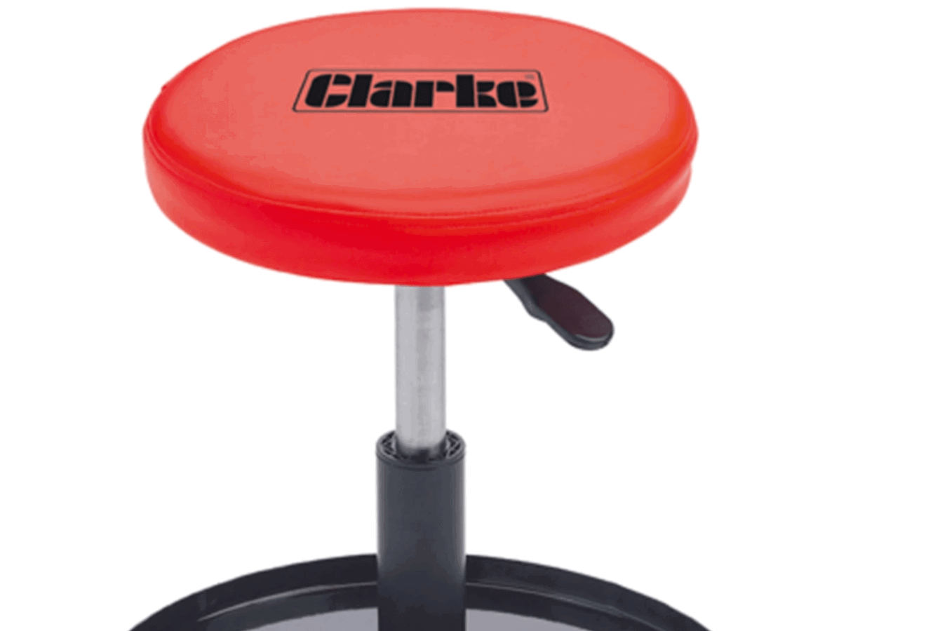 The Clarke CMS2 Height Adjustable Mechanics Seat.