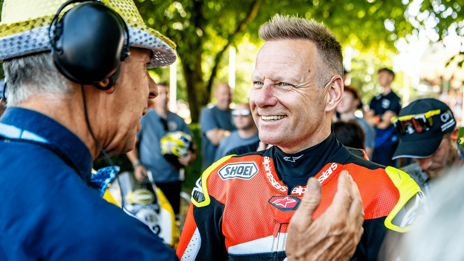 Shane Byrne at the 2026 Goodwood Festival of Speed. Credit: Ducati.