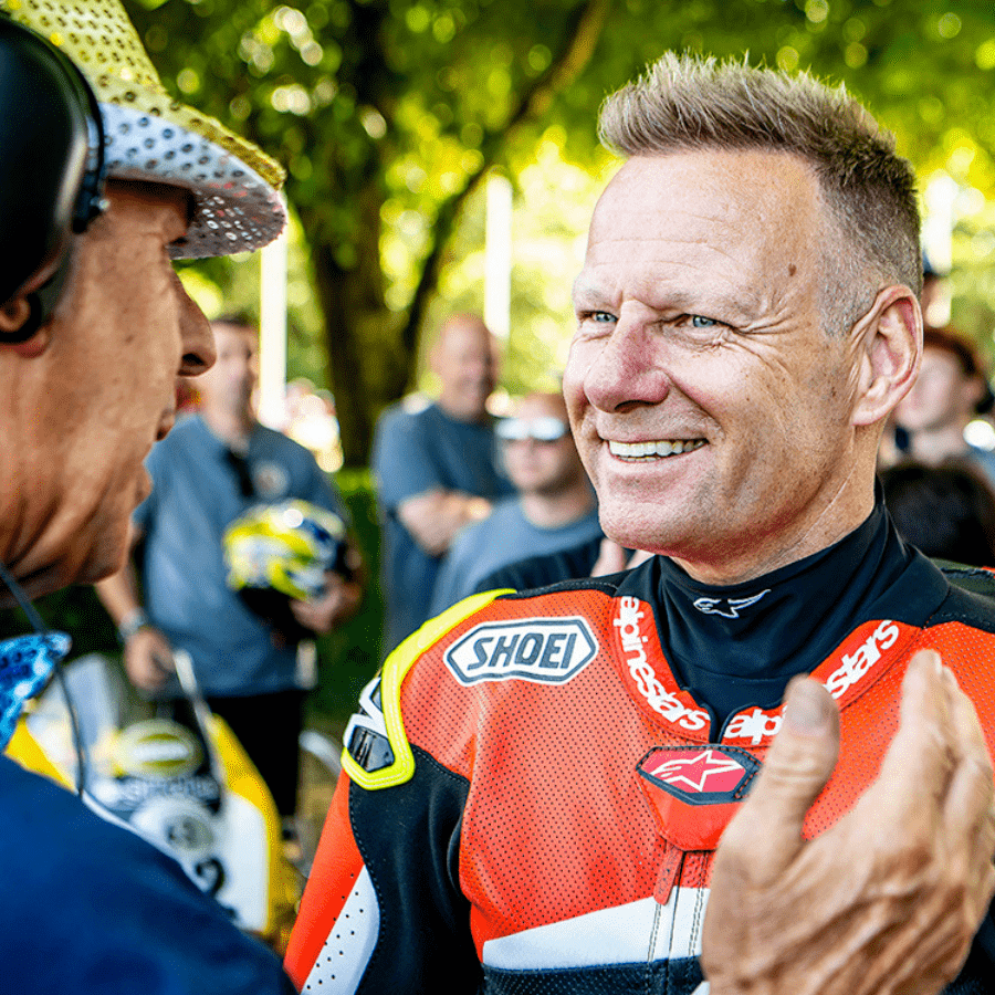 Shane Byrne at the 2026 Goodwood Festival of Speed. Credit: Ducati.