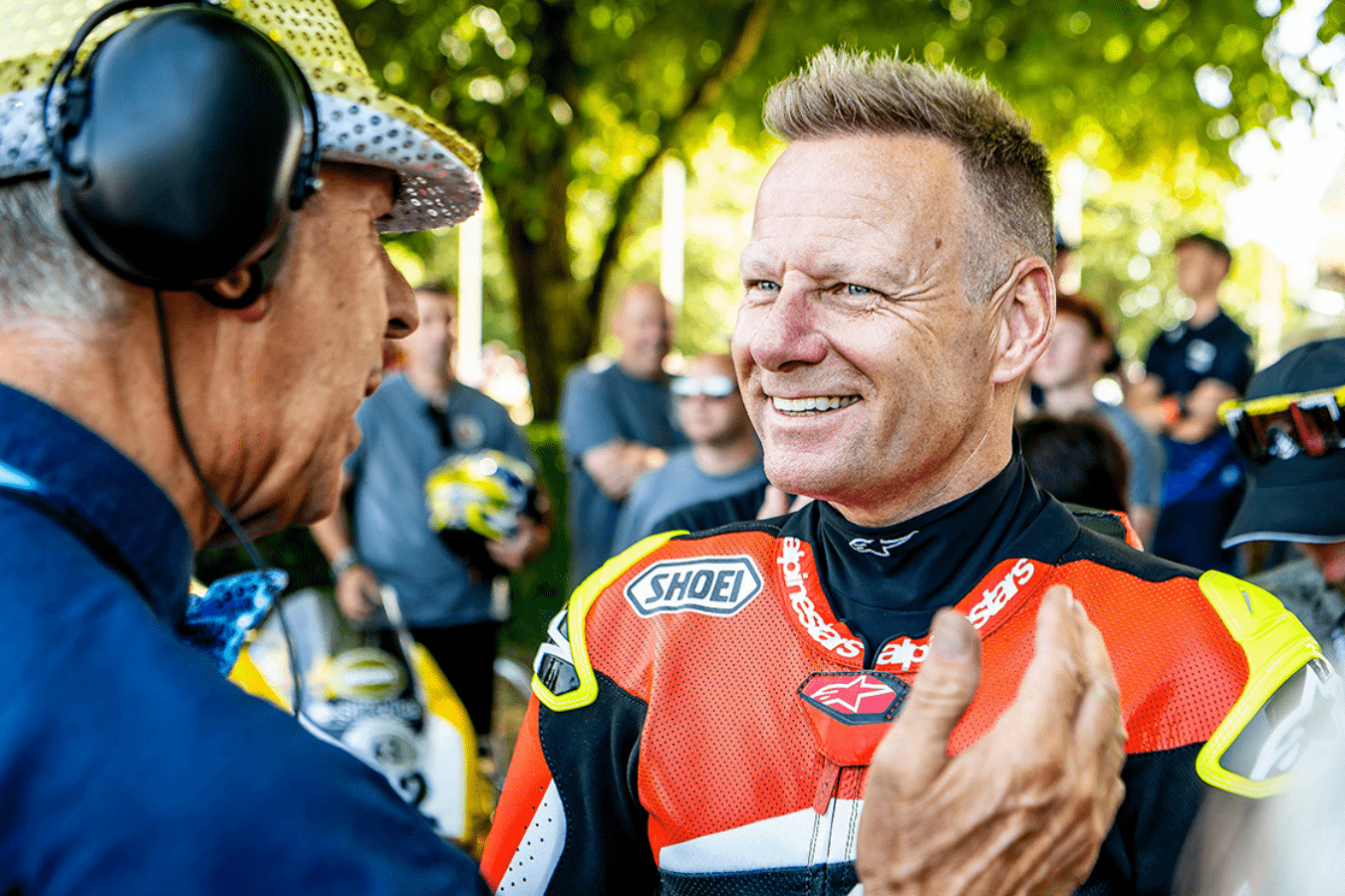 Shane Byrne at the 2026 Goodwood Festival of Speed. Credit: Ducati.