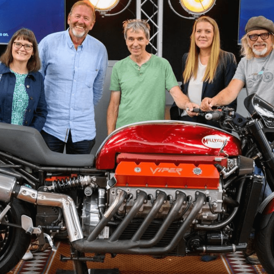 Allen Millyard's Viper V10 build at the H&H Classics auction.