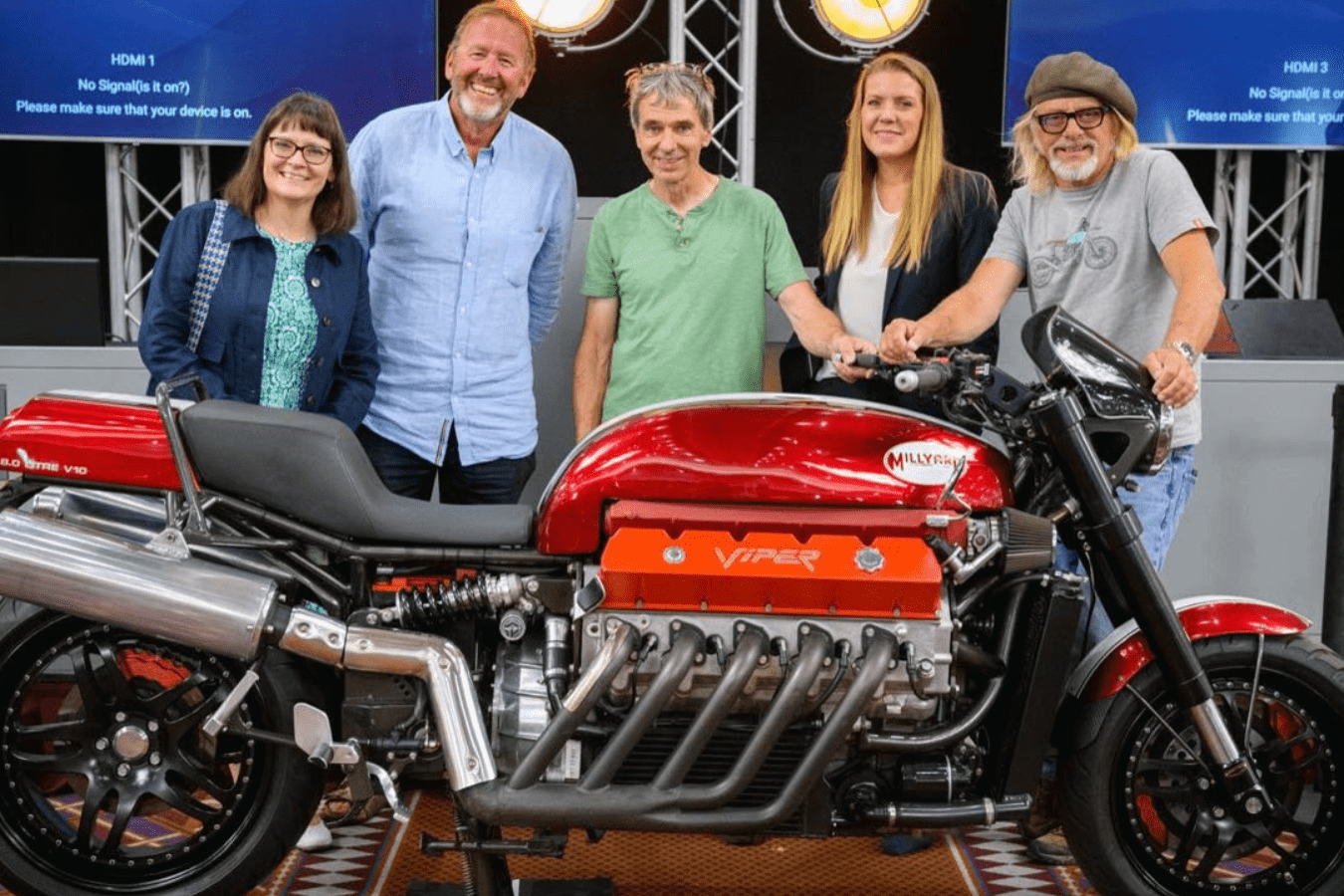 Allen Millyard's Viper V10 build at the H&H Classics auction.