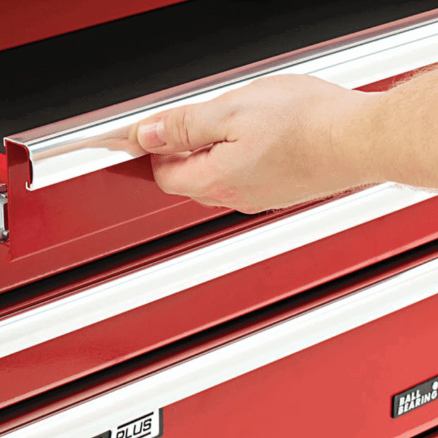 The Clarke CBB217C HD Plus 7 Drawer Tool Cabinet from Machine Mart.