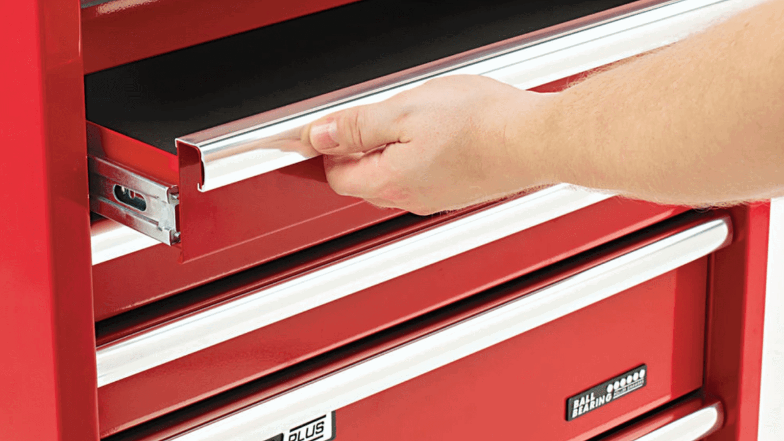 The Clarke CBB217C HD Plus 7 Drawer Tool Cabinet from Machine Mart.