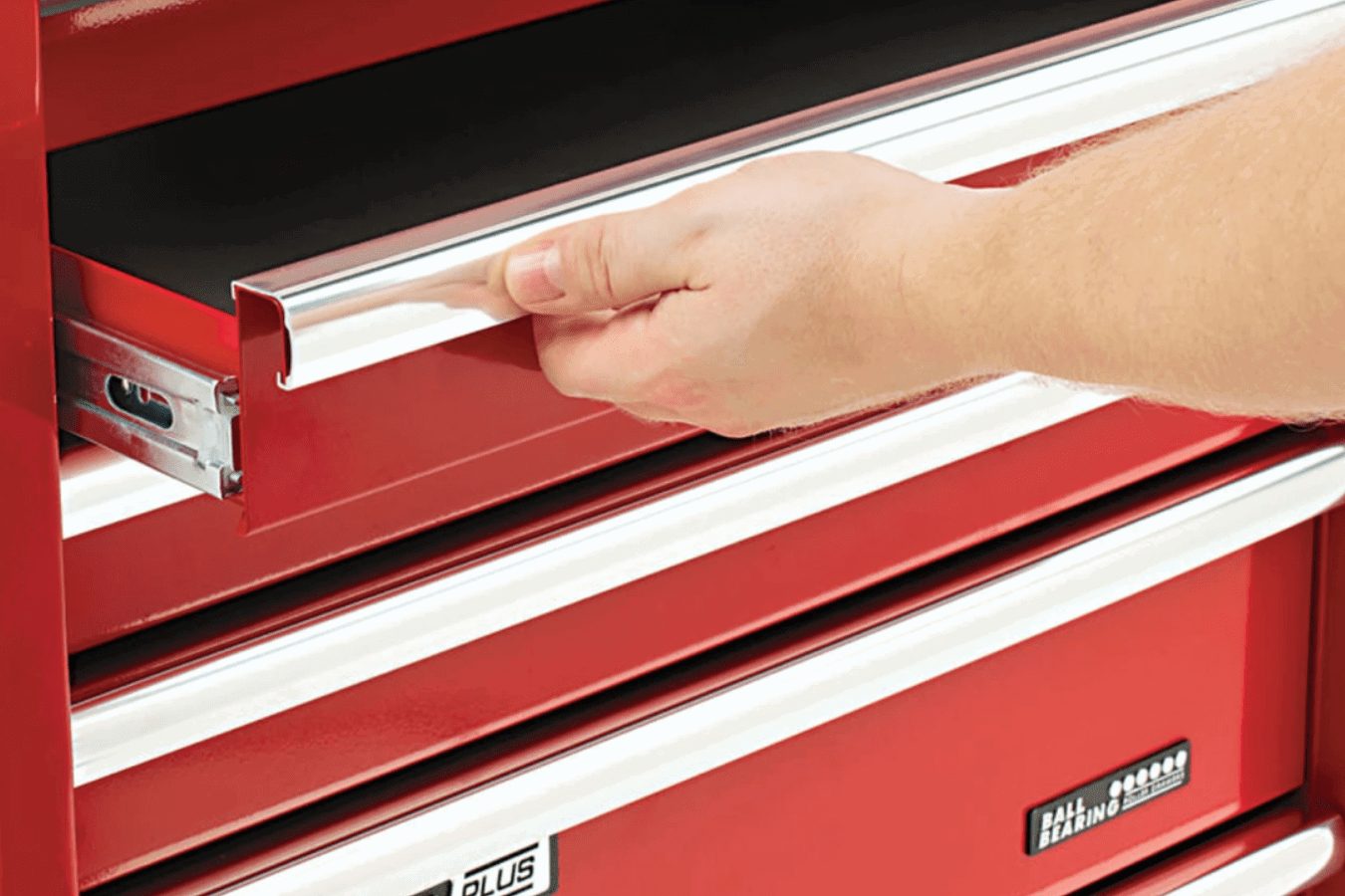 The Clarke CBB217C HD Plus 7 Drawer Tool Cabinet from Machine Mart.