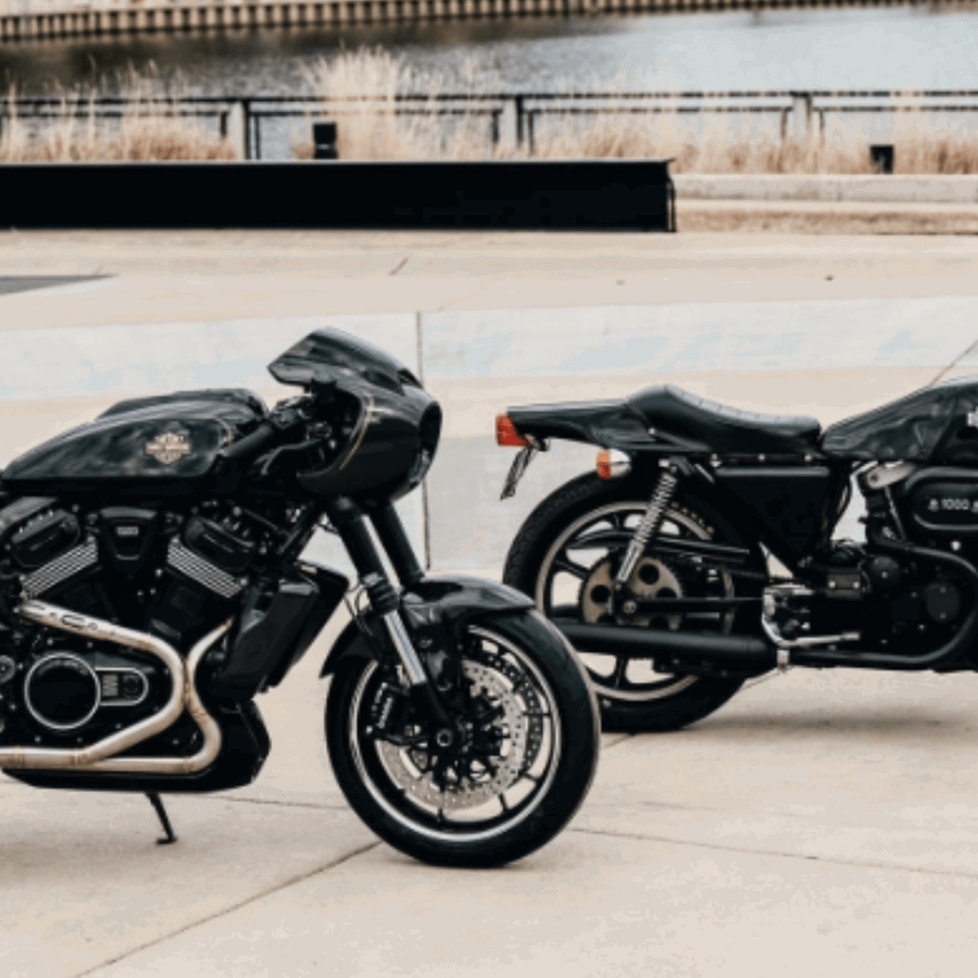 Harley-Davidson concept models. Credit: Harley-Davidson.