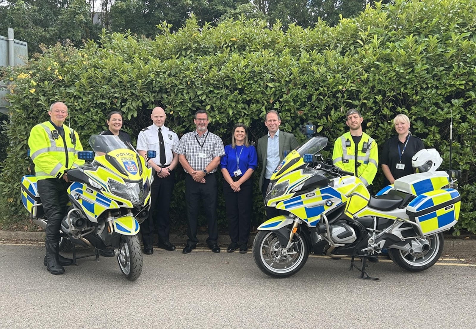The Thames Valley Safety Camera Motorcyclist team