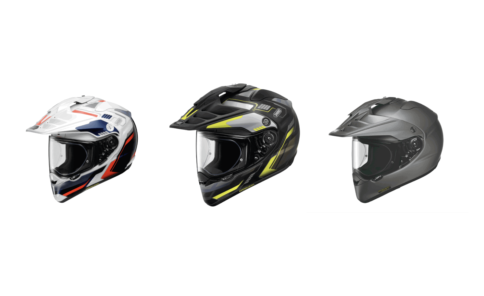The Shoei Hornet ADV 06 adventure motorcycle helmet