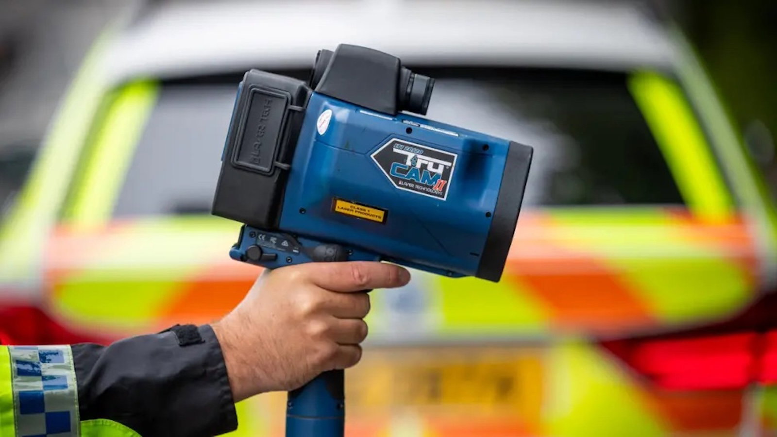 The TruCAM II speed camera - image PSNI