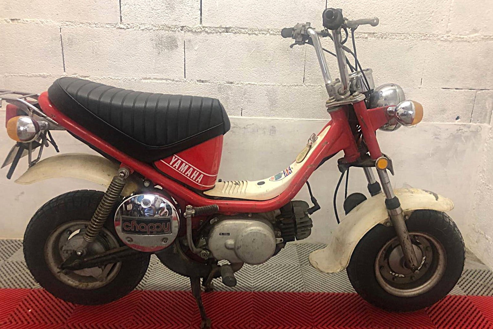 A Yamaha LB80 Chappy formerly used by McLaren F1 drivers