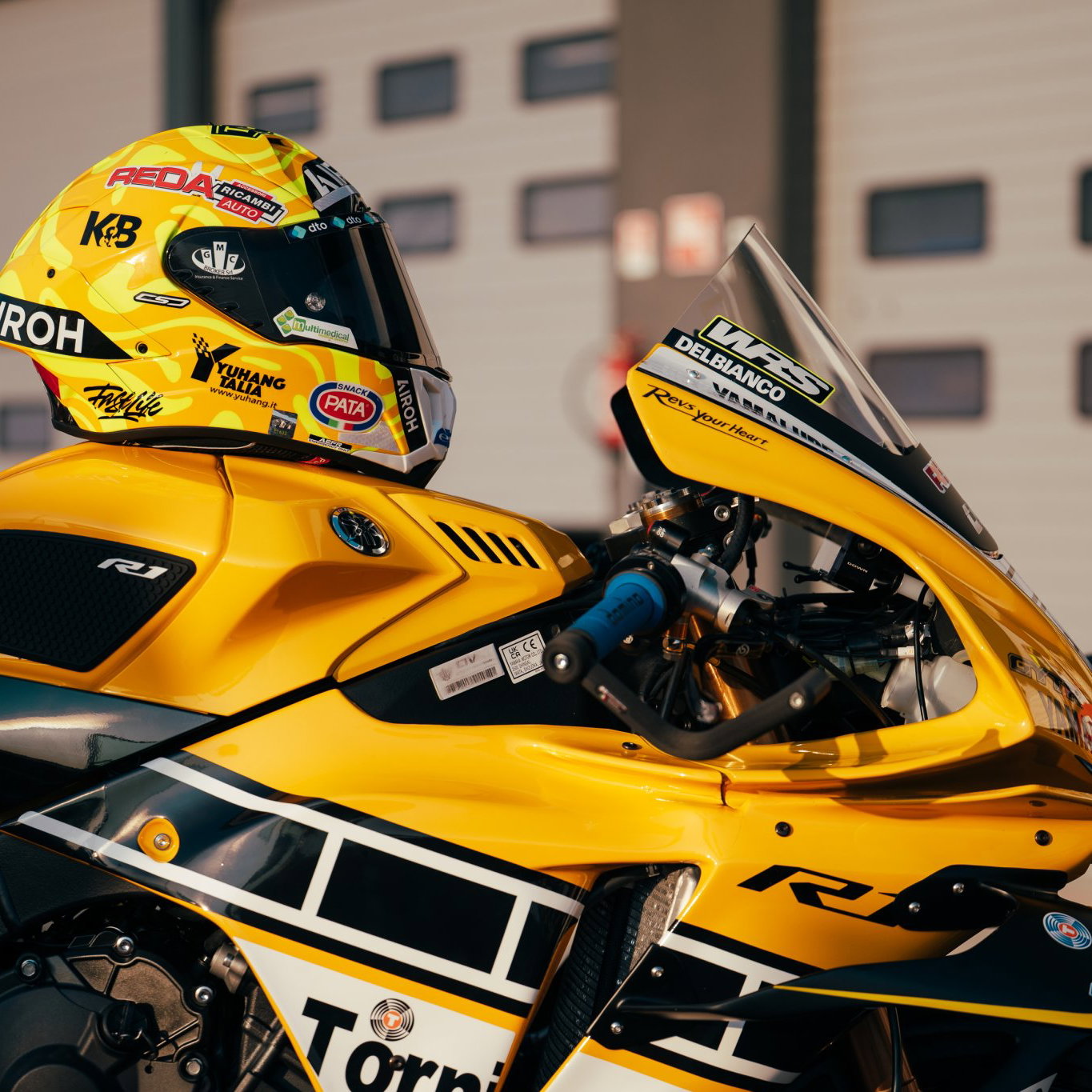 Kenny Roberts-inspired Yamaha R1.