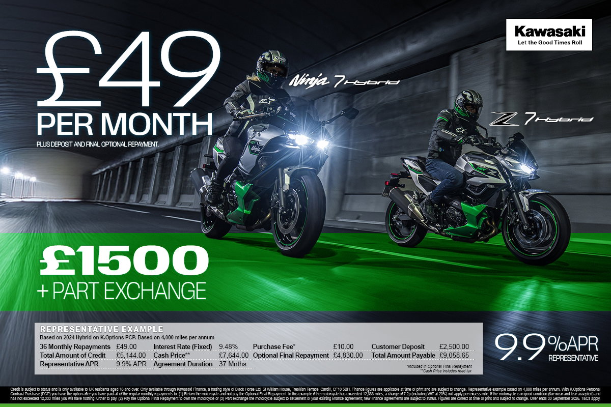 The Kawasaki hybrid offer