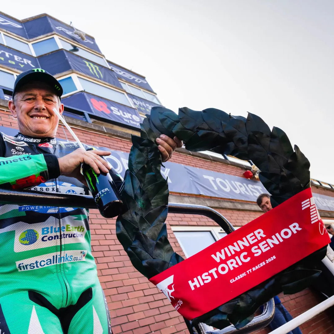 John McGuinness at the Classic TT. Credit: Isle of Man TT.