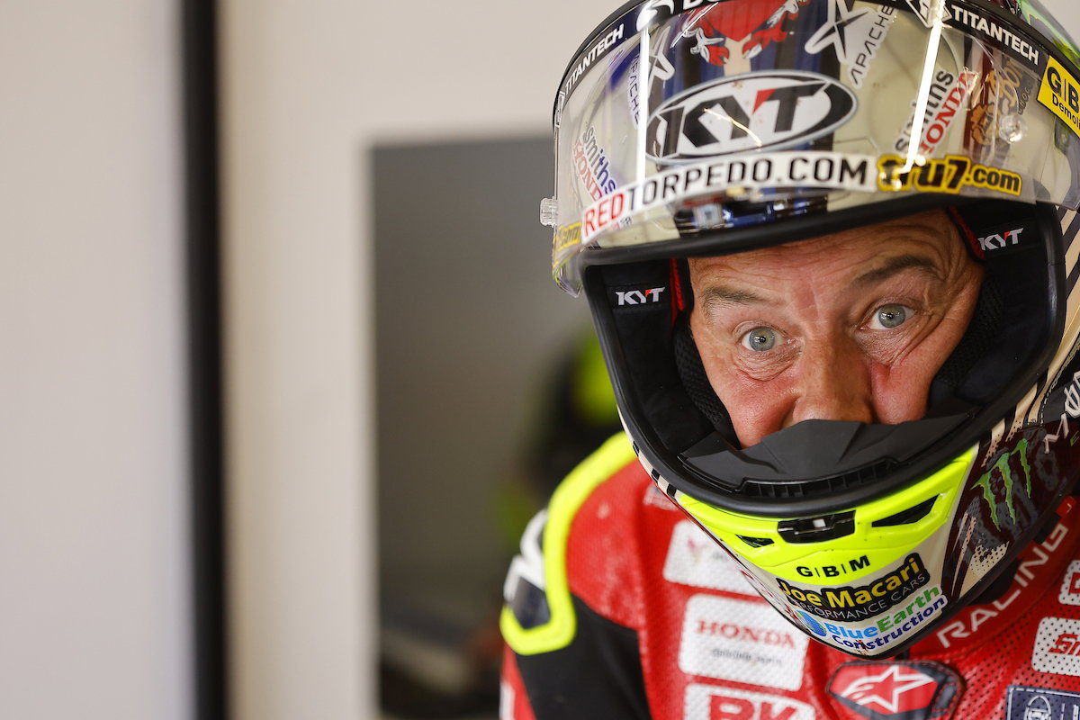 John McGuinness at Oulton Park.