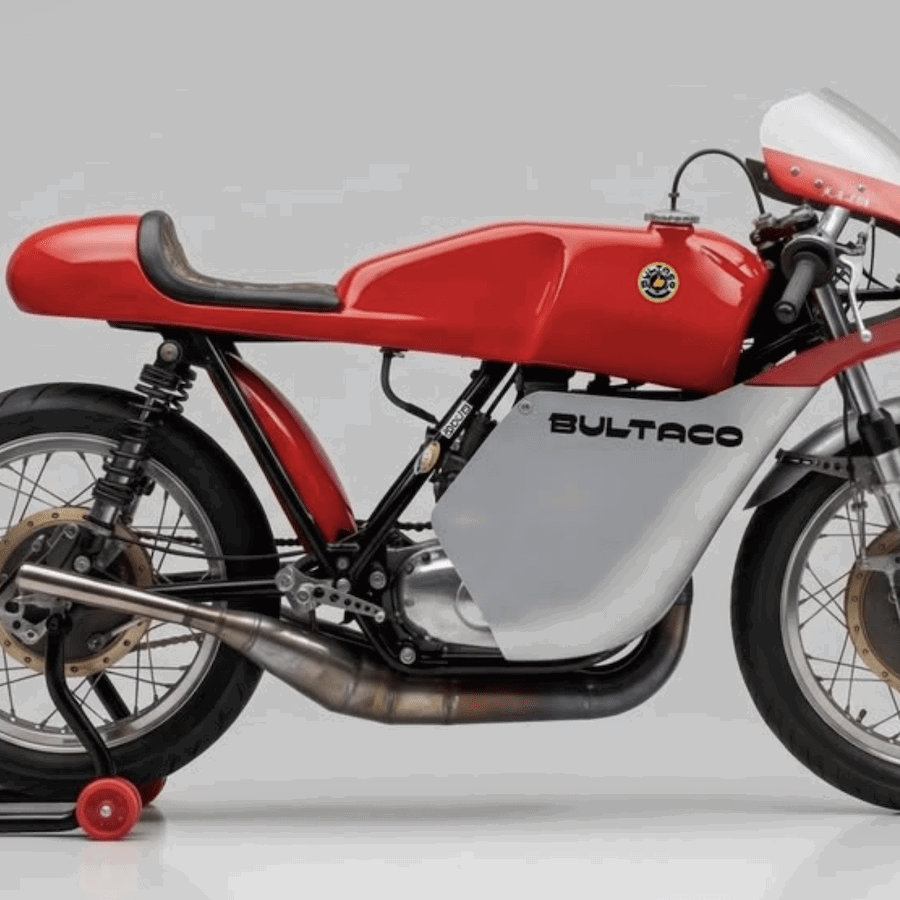 The Bultaco TSS350 recreation model