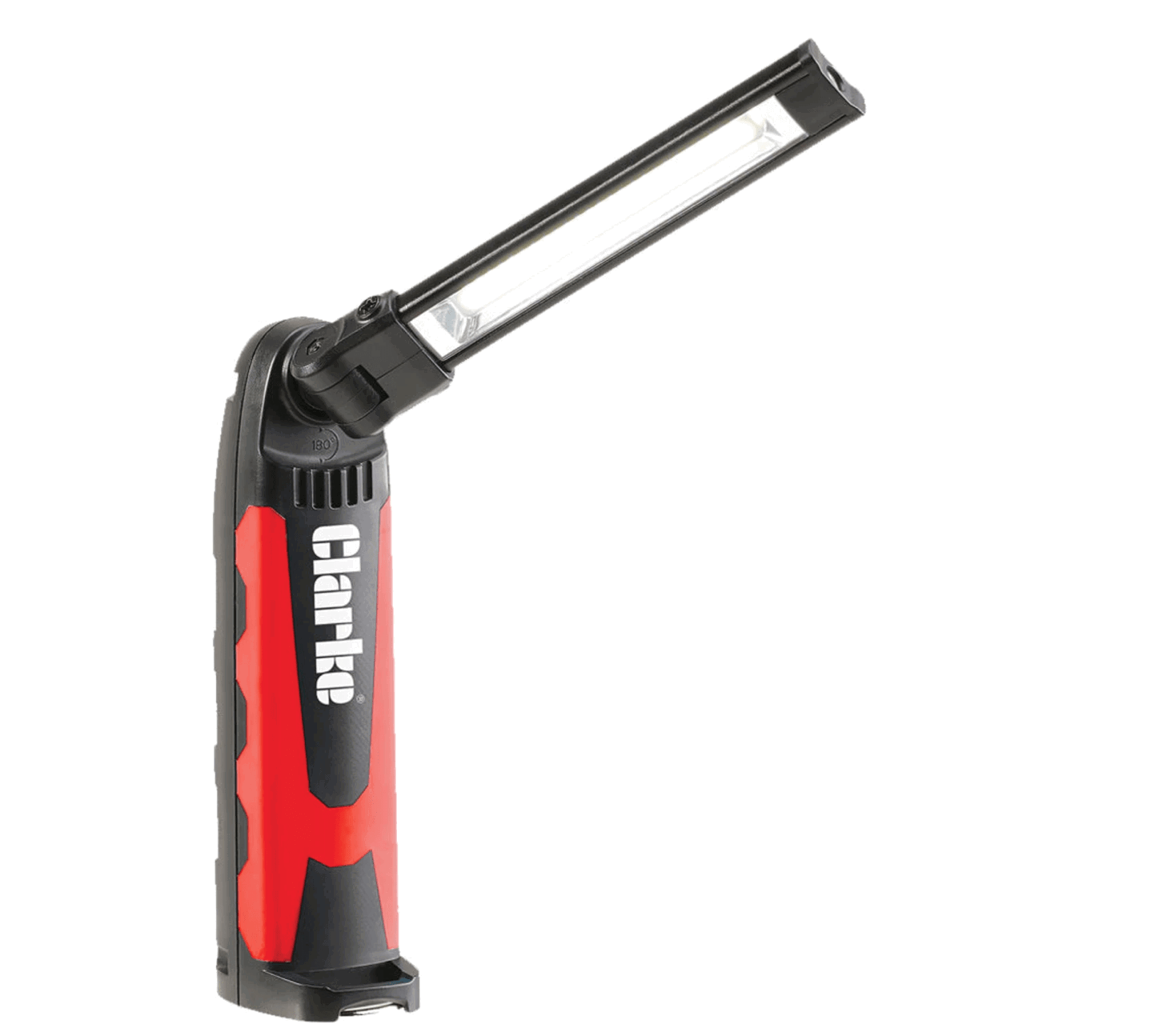 Clarke PL5R Slim Pocket LED Work Light/Torch with Swivel Head & Charging Kit.