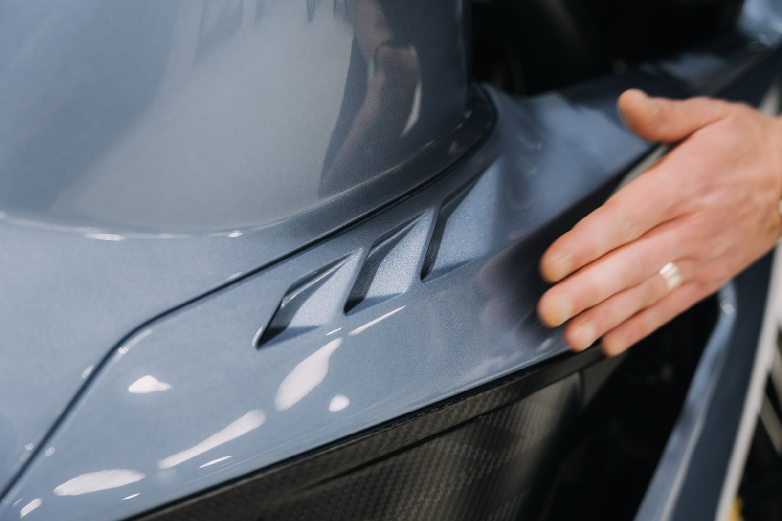 Norton Manx R fairing infill panels
