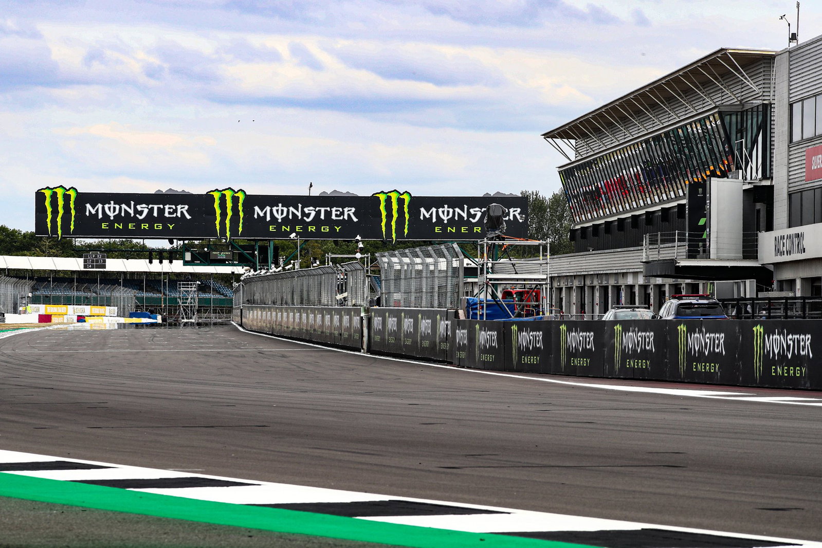 The old pit straight at Silverstone. Credit: Gold and Goose.