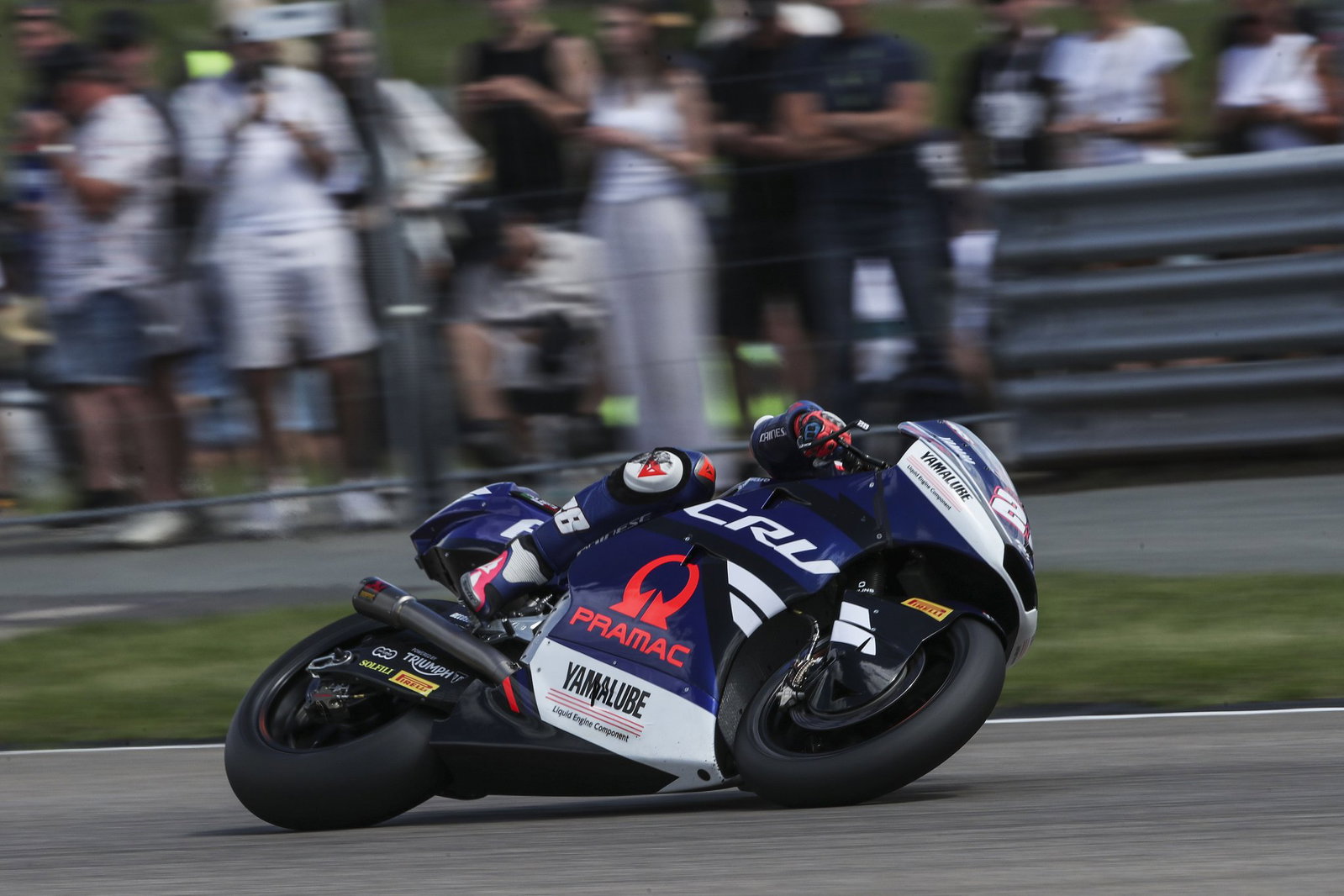 Izan Guevara at the German Grand Prix. Credit: Gold and Goose.